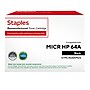 Staples Remanufactured Black Standard Yield MICR Toner Cartridge Replacement for HP 64A (TRMCR64AMDS/STMCR64AMDS)~#|#~FC44B624-09C5-4043-B50A674957258F8F_sc7