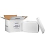 21.25" x 15.5" x 15.5" Insulated Shipping Containers,  200# Mullen Rated, White (269C)~#|#~FC50D0D1-A87D-49C3-B9466CEBC13E398B_sc7