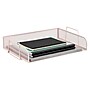 Mind Reader Metal Side Loading Stackable Letter Tray, Pink (DSTACK4-PNK)~#|#~FC5216E3-F8B4-4217-B043C2F8A6464025_sc7