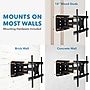 Mount-It! Articulating Wall TV Mount, 132 lbs. Max. (MI-385)~#|#~FC58179E-AA61-45F2-95EE7742C409D24C_sc7