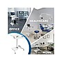 Mount-It! 28"W Adjustable Steel Standing Desk, White (MI-7979W)~#|#~FC60EEB6-EAF6-4C66-A8C3641C01D9B52C_sc7