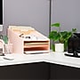 Mind Reader 5-Compartment Plastic Desk Tray, Pink (ANCHBOX5-PNK)~#|#~FC6C8891-78E9-46EC-92A1BFCCB29636A9_sc7