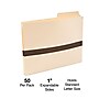 Staples File Pocket, 1" Expansion, Letter Size, Manila, 50/Box (18818)~#|#~FC890818-69DD-454E-B89580880FB21194_sc7