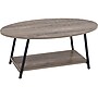 Household Essentials Jamestown 39.38"W x 23.5"D Laminate Coffee Table, Ashwood/Black (8081-1)~#|#~FC963EE3-EBE9-4A6F-A1E93A071D29BD03_sc7