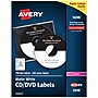 Avery Laser CD Labels, White, 2 Labels/Sheet, 50 Sheets/Pack, 100 Labels/Pack (5698)~#|#~FC9E2436-6265-412E-A3E13399219190CB_sc7
