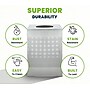 Alpine Industries Stainless Steel Trash Can, 40 Gallon, Silver (ALP438-40-SS-MK)~#|#~FCC6BD57-69F8-4FF9-B95B68DC55DCBCB0_sc7