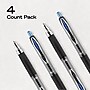 uniball 207 Retractable Gel Pens, Medium Point, 0.7mm, Blue Ink, 4/Pack (45532PP)~#|#~FCD07F04-1DAD-47E4-9B9F9E2033832ACD_sc7