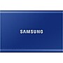 Samsung T7 2TB USB 3.2 Portable Solid State Drive, Blue (MU-PC2T0H/AM)~#|#~FCD4991D-A2F8-422A-A3FB6D60061D1AD4_sc7