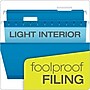 Pendaflex Reinforced Hanging File Folders, 1/5 Tab, Letter Size, Blue, 25/Box (PFX 4152 1/5 BLU)~#|#~FCDD07F3-454F-48FA-84C69C5356DB0D69_sc7