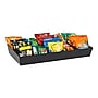 Mind Reader Plastic Snack Tray Countertop Organizer Condiment Holder, Black (SNACKORGT-BLK)~#|#~FD00ECD7-4763-4BB2-A3A3BBD47C1E44A5_sc7