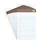 TRU RED™ Notepad, 5" x 8", Narrow Ruled, White, 50 Sheets/Pad, Dozen Pads/Pack (TR58181)~#|#~FD08B1F6-8EF5-464F-ACB02393B3E9B803_sc7