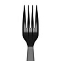 Dixie Individually Wrapped Polystyrene Fork, Medium-Weight, Black, 1000/Carton (FM53C7)~#|#~FD0E784A-0893-4F1B-A614F8F9AAB82E99_sc7