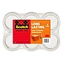 Scotch Long Lasting Storage Packing Tape, 1.88" x 54.6 yds., Clear, 6/Pack (3650-6)~#|#~FD11628F-39B2-416A-B9A3F5A32691246C_sc7