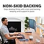 Fellowes PlushTouch Foam Non-Skid Mouse Pad/Wrist Rest Combo, Black (9252001)~#|#~FD121D9F-B7D4-4859-BBE6B8859C0BAC27_sc7