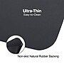 Staples TECH Ultrathin Non-Skid Mouse Pad, Black (23941)~#|#~FD1C78D8-5B10-4081-860E0B6B59C1AFCD_sc7