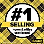 Scotch Permanent Double Sided Tape With Dispenser, 0.5" x 25 yds., Clear, 6/Pack (MMM6656PKC40)~#|#~FD240429-BF70-496B-84D689DE81B078B6_sc7