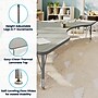 Flash Furniture Wren Kidney Activity Table, 96" x 48", Height Adjustable, Light Gray Top/Silver Frame (XUA4896KDLGTP)~#|#~FD353C96-67FB-4CFA-A1BF54B507606DF8_sc7