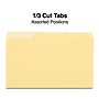 Staples File Folder, 1/3-Cut Tab, Legal Size, Yellow, 100/Box (ST224576-CC)~#|#~FD38EF3E-5191-4478-B3E3203D777665E7_sc7
