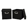 Household Essentials Storage Bins with Lids and Chromed Grommet Handles, (HH34-1)~#|#~FD441E07-B8E3-42F5-8294BA08DAA47378_sc7
