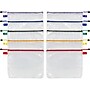 Pendaflex Oxford 13.19" 10-Piece Polyester Travel Pouch, Water Resistant, Assorted Colors (77707)~#|#~FD49BE4D-E356-434D-B9D966FC1187CE58_sc7