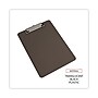 Universal Plastic Clipboard With Low Profile Clip, 1/2" Cap, 8 1/2 X 11, Translucent Black~#|#~FD8B529F-85D9-4E92-8F25BA74AA43980A_sc7