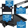 Mount-It! Under Desk Computer Keyboard and Mouse Tray, Black (MI-7135)~#|#~FDB60284-BD55-4EB9-84FEDB2642548872_sc7
