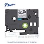 Brother P-touch TZe-135 Laminated Label Tape, 1/2" x 26.2', White on Clear~#|#~FDBEC91B-2B08-4DAB-B848AC5F6E987025_sc7
