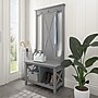 Bush Furniture Key West 66" Hall Tree with Shoe Storage Bench, Cape Cod Gray (KWS166CG-03)~#|#~FDC0C1BF-6924-45C4-9C4CB246148B6F5E_sc7
