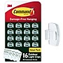 Command Small Cord & Light Clips, Clear, 16/Pack (17017CLR-AWES)~#|#~FDCEA7B9-927E-4E72-A1673B81EAD8FA08_sc7