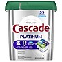 Cascade Platinum ActionPacs Dishwashing Detergent Pacs, Fresh Scent, 59 Pacs/Pack (97726)~#|#~FDE7C59A-84BF-4F80-A103017DBA24230A_sc7