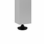 Bestar Universel 60"W Table Desk With Square Metal Legs, Black (65865-18)~#|#~FDF6EF99-0371-46F9-AC0D9176A7A3A2E7_sc7