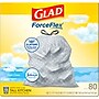 Glad ForceFlex Tall Kitchen Drawstring Trash Bags, 13 Gallon, Fresh Clean scent with Febreze Freshness, 80/Box(78534)~#|#~FE0DED60-C49C-4463-A1F4CC3A36703FC8_sc7