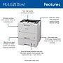 Brother HL‐L6210DWT Business Monochrome Laser Printer, Dual Paper Trays, Wireless Networking~#|#~FE18BD69-D243-49EF-9DD2B302A2EE71ED_sc7