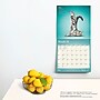 2025 BrownTrout Yoga Cats 12" x 24" Monthly Square Wall Calendar, (9781975479862)~#|#~FE347E6C-1EFA-48F5-988E0A63F02DC58F_sc7