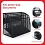 TRU RED Mesh Letter Wall File, 4‑Pocket Hanging Organizer, Black – Vertical Wall‑Mounted File Sorter for Mail & Documents~#|#~FE3E9C92-C788-4915-82BD8AE489A675BA_sc7
