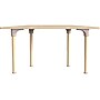 Flash Furniture Bright Beginnings Hercules Trapezoid Table, 47" x 20.75", Height Adjustable, Beech (MK-ME088027-GG)~#|#~FE3FBD20-7F33-498E-B871CBA3BBCB989E_sc7