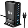 Turonic 380W 8-Port Desktop Charging Station USB-C & USB-A, Black (350H48)~#|#~FE449A3F-E2EC-4DB5-87B870A75A824E4A_sc7
