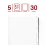 Staples Print‑On Label Dividers, 5‑Tab, White, Customizable Printable Tabs, Letter Size, Organize Binders & Projects, 30 Sets~#|#~FE653E85-558B-4D92-8CEA7AE2B8B18810_sc7