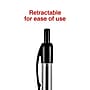 Staples Retractable Ballpoint Pens, Medium Point, 1.0mm, Black Ink, Dozen (50793-CC)~#|#~FE6F1832-53AC-4961-8BDA33126CCF0C62_sc7