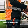 Ergodyne GloWear 8371BK High Visibility Long Sleeve Black Bottom T-Shirt, ANSI Type R Class 3, Orange, Large (22304)~#|#~FE77B9E3-F0D4-42EE-BCB644DF02944A32_sc7