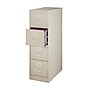 Staples Heavy Duty 4 Drawer Vertical File Cabinet, Letter, Putty/Beige, 25"D (25162D)~#|#~FE78D6E5-3362-46BA-9119680D4C5C29D6_sc7