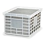 Iris File Storage Durable Plastic Crate, Letter/Legal Size, Clear (270011)~#|#~FE7F3D2F-8C3A-409F-8F40F91471D27DF3_sc7