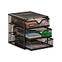 Mind Reader 3-Drawer Desktop Storage Organizer, Black (MINMESH3-BLK)~#|#~FE8239E2-FF55-4E34-9FBDA9C0D0DA4730_sc7