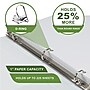 Samsill Earth's Choice Biobased Heavy Duty 1" 3-Ring View Binders, D-Ring, White (16937)~#|#~FE8493A5-7001-490D-BA7B8C6B218548DB_sc7