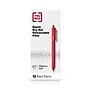 TRU RED™ Retractable Quick Dry Gel Pens, Medium Point, 0.7mm, Red, Dozen (TR54500)~#|#~FE86B506-A094-478B-814BF45445505ED2_sc7