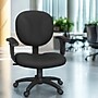 Regency Comfort Series Ergonomic Fabric Swivel Task Chair, Black (105-AA-BK)~#|#~FEA3963D-CA42-4B26-9AF4CADD64FF8934_sc7