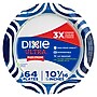 Dixie Ultra 10" Paperboard Plates, Multicolored, 64 Plates/Pack(16525)~#|#~FEA7A14E-1BC8-45F3-9CEAEB8EC00D8D2C_sc7