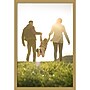 Amanti Art Grace Brushed Gold Narrow 24" x 36" Polystyrene Picture Frame, Gold (A42678298437)~#|#~FEA87816-597E-41CD-9B5F78E4275A834C_sc7