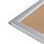 U Brands Cork Bulletin Board, Silver Frame, 3' x 3' (2877U00-01)~#|#~FEAA1F32-DBFD-46B4-985424DA6D2ADFC6_sc7
