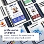 Canson Artist Series Montval 8.3" x 5.8" Spiral Bound Watercolor Sketch Book, 48 Sheets/Book (MCX31200L003)~#|#~FEAA96ED-AF0B-4AF1-AB9E219B94EDE6AE_sc7